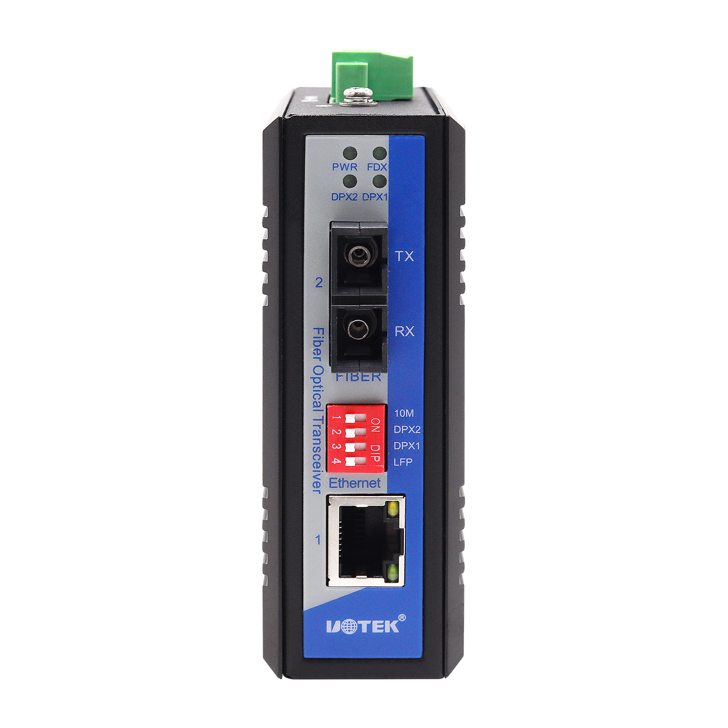 1口百兆網絡光纖收發器