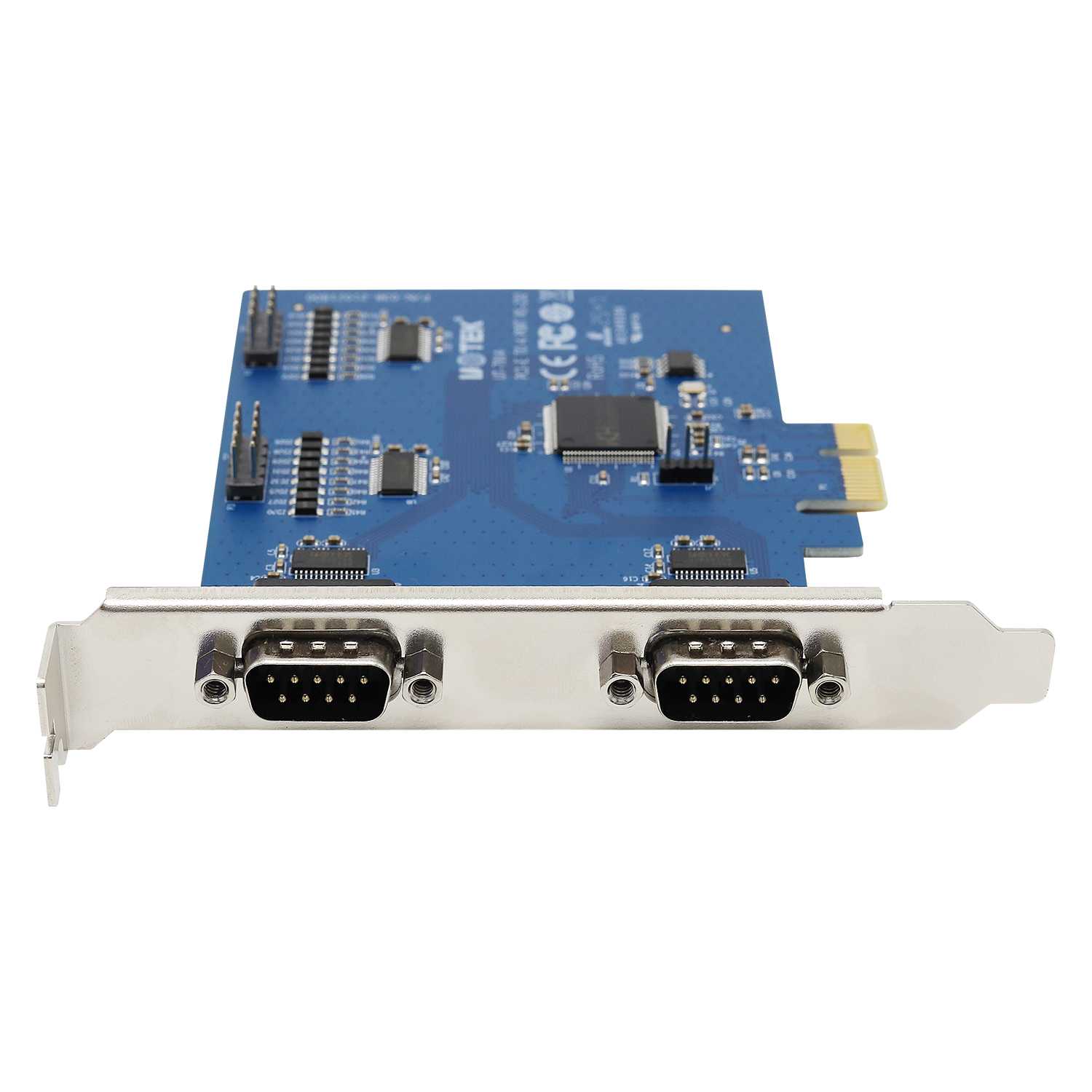 PCI-E轉(zhuǎn)4口RS-232多串口卡