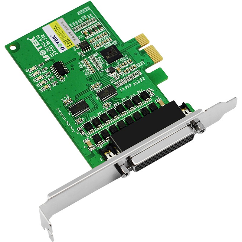 PCI-E轉2口RS-232高速多串口卡