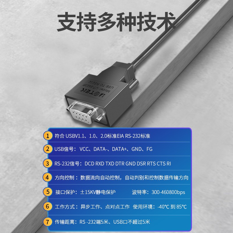 USB轉(zhuǎn)RS-232 轉(zhuǎn)換器